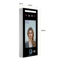 Sistema de Control de Acceso con Escáner de Código QR y Reconocimiento Facial, con Software SDK Gratuito, Nube Web y TCP/IP