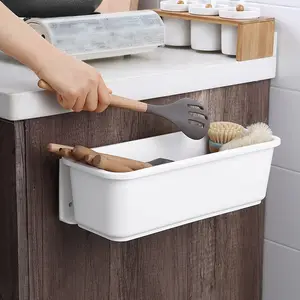 HelloWorld rak penyimpanan dapur laci Organizer di bawah wastafel kamar mandi berdiri dinding dipasang