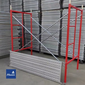 Ponteggi di telaio convenienti per <span class=keywords><strong>imprese</strong></span> di costruzione e appaltatori di progetto - Product Image 1