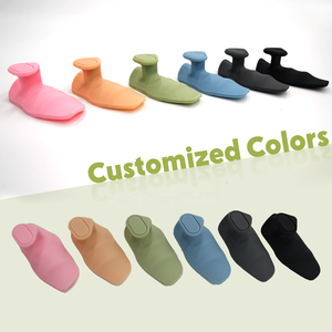 ジムワークアウト機器人間工学に基づいたシリコーングリップヘビーデューティトレーニングパームフィットネス用強力な安全機能 - Product Image 4