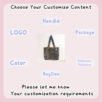 Sac fourre-tout pour dames imprimé léopard durable personnalisé sac à provisions pliable en toile velours côtelé avec logo personnalisé de l'usine