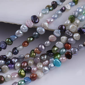 Perlas de Agua Dulce Naturales de Zhuji, 4-5 mm, Color Mixto, Orificio Lateral, Barrocas, Semi-Acabadas, para DIY - Product Image 4