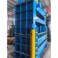 Presse à balles hydraulique verticale Y82-400 pour le recyclage des métaux ferreux, du papier usagé et des vêtements, compacteur de 400 tonnes