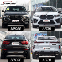Kit de modification de l'ancienne à la nouvelle carrosserie pour BMW X6 Series F16 2015-2019 Mise à niveau vers 2024 2025 X6M G06 F96 LCI