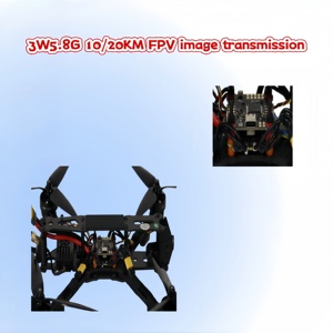 Hot bán 20km chuyến bay phạm vi 1 ~ 3.5kg tải trọng <span class=keywords><strong>GPS</strong></span> Chức năng định vị tầm nhìn ban đêm máy ảnh 7 inch FPV drone Kit - Product Image 2