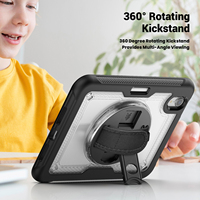 Étui de tablette durable, résistant aux chocs, étanche et anti-poussière pour iPad Mini 6 pour Mini 7 8,3 pouces avec matériau TPE PC