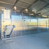 Banddroger Machine Fruit Leder Dehydrator Landbouwdroger Knoflookdroogmachine RVS Energiebesparend Automatisch