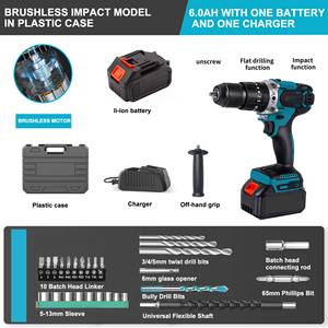 Perceuse sans fil Ananke Tools Brushless 800W 18-21V à vitesse variable, outil à main OEM alimenté par batterie - Product Image 4
