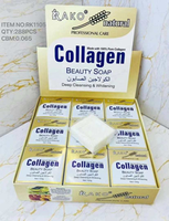 Savon Facial au Collagène en Gros, Double Blanchissant, Fabriqué avec 100% de Collagène Pur, Savon de Beauté VC Acide Hyaluronique, Savon Major