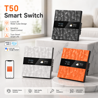 Interruptor Inteligente WiFi Zigbee del Fabricante, Compatible con la Aplicación Tuya Smart Life, Control por Alexa y Google, Interruptor de Pared y Enchufe