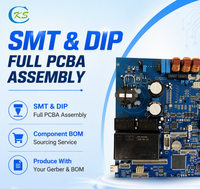 Service de prototypage rapide et d'assemblage de circuits imprimés (PCBA) avec SMT et THT, incluant la gestion des fichiers Gerber et des listes de composants (BOM)
