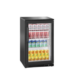 Beer Back Bar Cooler 1 Door 20" Commercial Refrigerator Black Paint Beverage Cooler Counter Height 33.-50.F Vol 88 Cu.m BT-900F - Product Image 3