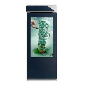 Pantalla Publicitaria Vertical para Exteriores de Alto Brillo, con Soporte de Pie, Impermeable, Pantalla Digital Comercial - Product Image 3