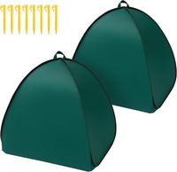 Opvouwbare winterplantenbeschermingstent, anti-vorst, wind- en sneeuwbestendig voor tuin, groenten, fruit en bloemen