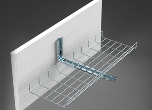 Sistema de Bandejas para Cables de Malla de Acero al Carbono Galvanizado, Estilo Abierto, con Capacidad de Carga de 200 kg y Capacidad para 30 Cables - Product Image 3