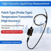 Sonde transmettrice de température haute précision 4~20mA RS485 en acier inoxydable