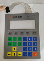 Panneau de clavier à commande numérique pour détecteur de métaux MESUTROC avec personnalisation par film PET