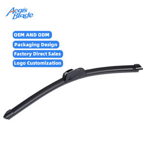 Essuie-glace universel sans armature, sans cadre, en caoutchouc naturel, toutes saisons, doux, pour pare-brise, compatible avec 99% des véhicules, berlines, SUV, 14-28 pouces - Product Image 1