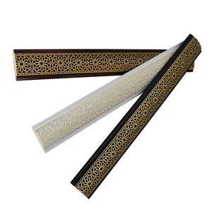 Usine OEM & ODM, lignes de finition murale décoratives en PS, style moderne, moulures murales d'angle en polystyrène imperméables, ligne de décoration - Product Image 3