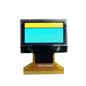 0.96 inch yellow and blue custom oled flexible light panel factory control board for excavator sports watch - Product Image 1