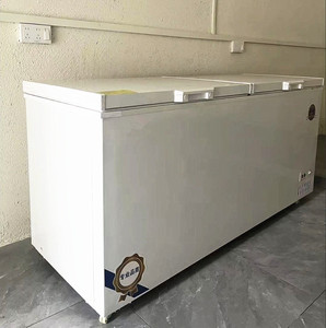 330-750L White Double Door Dual Temp Refrigerator Freezer Laboratory Mechanical Control Direct Cooling - Product Image 1