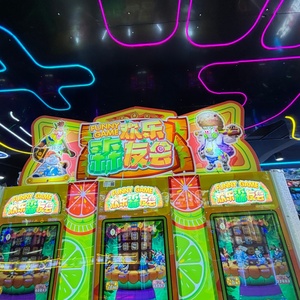 เครื่องเล่นเกมอาร์เคดคุณภาพสูงสำหรับสามผู้เล่น ขนาดใหญ่ ใช้ในร่ม แบบหยอดเหรียญ - Product Image 4