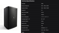 Système audio mural pour DJ de piscine, subwoofer 500W, haut-parleur 15 pouces, amplificateur classe D 2x800W, pour discothèque et fête au bord de la piscine