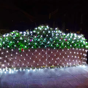 <span class=keywords><strong>Guirlande</strong></span> <span class=keywords><strong>lumineuse</strong></span> LED imperméable IP44 en filet pour décorations de Noël, de mariage et de fêtes en extérieur - Product Image 4