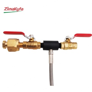 CO2 Refill <b>Charging</b> <b>Adapter</b> 36" Stainless Steel Braided Air Hose W21.8 Carbon Dioxide Tank Filling G1/2 Bottle Canister 2000PSI - Product Image 5