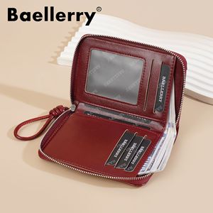Baellerry Women's Coin Purse Mini <b>Wallet</b> Red Multifunctional Card <b>Holder</b> Everyday Use - Product Image 3