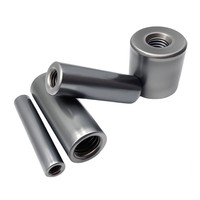 Écrous de soudure filetés ronds épaissis en acier au carbone naturel non revêtu M6-M12 pour la fixation de tôles d'armoires électriques