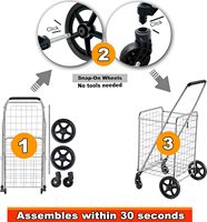 Vente en gros personnalisé GuanRiver caddie pliable caddie pliable caddies chariots