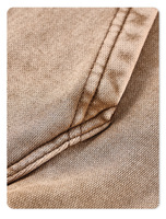 Sweat-shirt vintage en coton lourd 500 g/m², délavé à l'acide, surdimensionné, personnalisé, avec motif imprimé distinctif