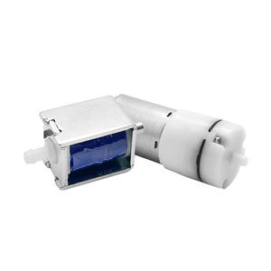 Mini pompe à air CC 370B 12V, fonctionnement silencieux, vanne à deux positions bidirectionnelle, petite vanne normalement fermée, soupape de décharge de pression pour adulte - Product Image 5