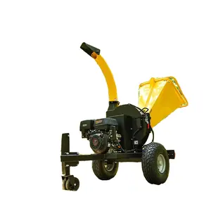 Fast Wood chipper shredder Chopper 15HP Large Mobile Wood Chipper for Sale