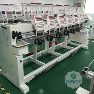 Máquina <span class=keywords><strong>de</strong></span> <span class=keywords><strong>Bordar</strong></span> Industrial Computarizada <span class=keywords><strong>de</strong></span> 6 Cabezas <span class=keywords><strong>y</strong></span> 12/15 Agujas, Área <span class=keywords><strong>de</strong></span> Trabajo <span class=keywords><strong>de</strong></span> 400x450mm, para Gorras <span class=keywords><strong>y</strong></span> Prendas, Usada - Product Image 3