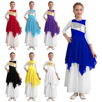 Fabricante de Ropa de Danza para Niños de 6 a 16 Años, Traje de Danza Clásica y Contemporánea, Vestido de Danza Lírica para Niñas de Salón
