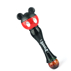 Machine à bulles électrique avec baguette magique pour souris mignonne avec lumière et musique - Product Image 6
