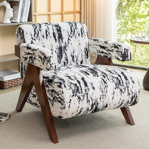 Sillones Ergonómicos para Sala de Estar, Sofá Individual, Sillón Ocasional para Sala de Estar, Estilo Mediados de Siglo - Product Image 2