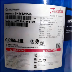 Compresseur de climatisation et de réfrigération SH105A4ALC SH161A4ALC pour applications de refroidissement et de chauffage - Product Image 3