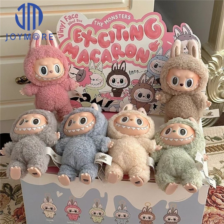 JM Pop Mart Labubu Macaron Toys - HAVE a SEAT V2 Blind Box