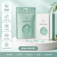 Logo personnalisé pris en charge. Patchs anti-acné Soft Touch : Absorbent les sécrétions physiquement, aplatissent les boutons, offrent une expérience de port confortable.