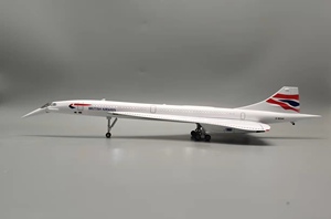 1/125 Échelle ABS Résine British Airways <span class=keywords><strong>Air</strong></span> <span class=keywords><strong>France</strong></span> Concorde Avion Modèle Supersonique Compagnie Aérienne Moulé Sous Pression Jouet pour Collection - Product Image 3