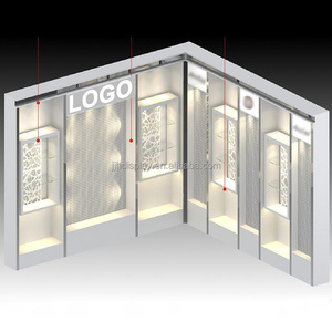 Bộ trưng bày trang sức thiết kế nhà máy JJH, màu sắc tùy chỉnh, logo riêng, dành cho triển lãm, tủ trưng bày thời trang, cửa hàng trang sức - Product Image 2