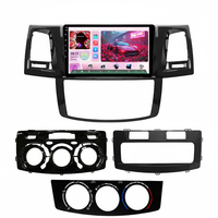 Autoradio Android Jiawell 9 pouces 8 cœurs avec commande au volant, DSP, caméra, Bluetooth, Wi-Fi pour Hilux 2007-2015