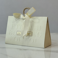 Sacs en papier personnalisés de luxe, vente chaude, ensemble d'emballage de bijoux haut de gamme avec sac et boîte, sacs en papier sur mesure