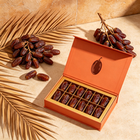 Boîtes cadeaux en vrac pour dattes, boîtes rigides de luxe en papier pour bonbons, confiseries, emballages alimentaires, boîtes à chocolat avec compartiments