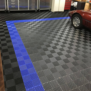 Dalles de sol de garage emboîtables pour lavage de voitures, revêtement de sol de garage modulaire <span class=keywords><strong>amovible</strong></span> - Product Image 4