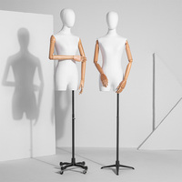 Maniquí de Medio Cuerpo Humano, Lujoso, Decorativo, Duradero, Hermoso, Realista, Versátil, Estable y Clásico, de Proveedor Chino