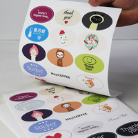Ustom-papel de impresora de inyección de tinta, papel adhesivo imprimible de vinilo